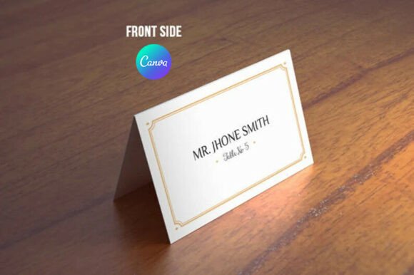 Download Wedding Place Card Template - Wedding Collection