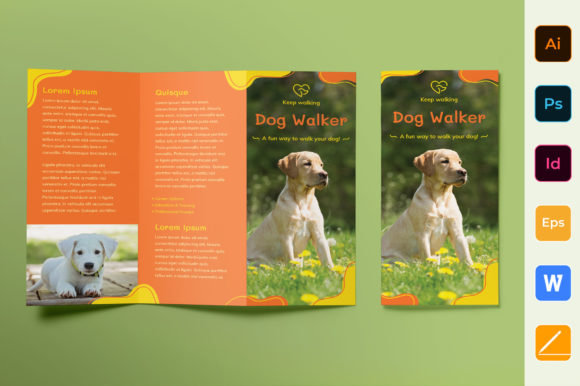 Download Dog Walker Brochure Template - Brochure Collection